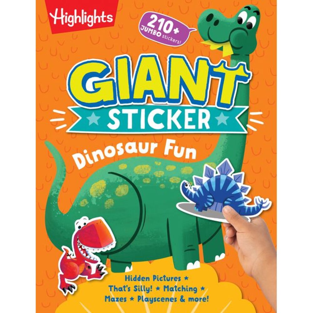 Giant Sticker Dinosaur Fun -- Highlights